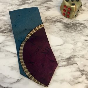 3/$20 DIFFA AIDS Awareness 56” Silk Tie